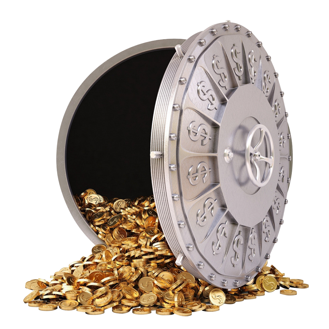 ABZ Labs Vision - Vault with Gold Coins